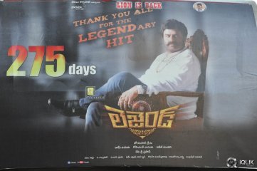Legend Movie 275 Days Success Meet at Proddatur
